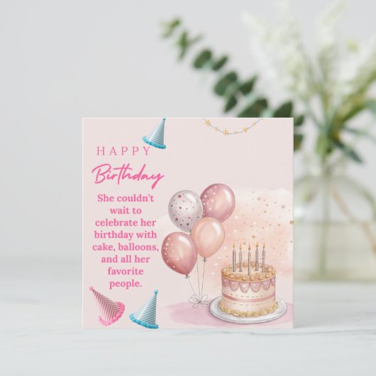 Flat Greetings card Kaart (Staand voorkant)