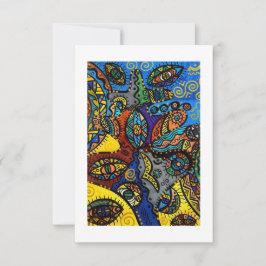 Flat Hartelijk dank Bedankkaart