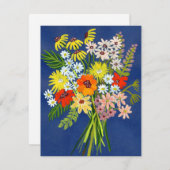 Flat Hartelijk dank Bedankkaart (Voorkant / Achterkant)