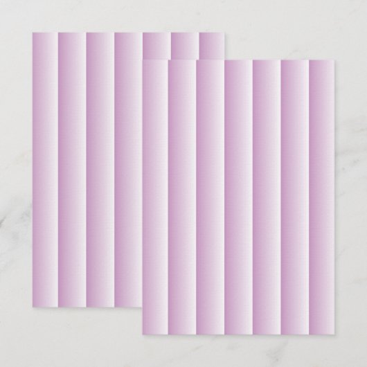 Flat Hartelijk dank Bedankkaart (Voorkant / Achterkant)