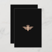 Flat Hartelijk dank Bedankkaart (Voorkant / Achterkant)