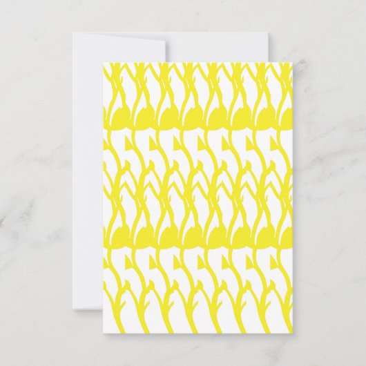 Flat Hartelijk dank Bedankkaart (Voorkant)