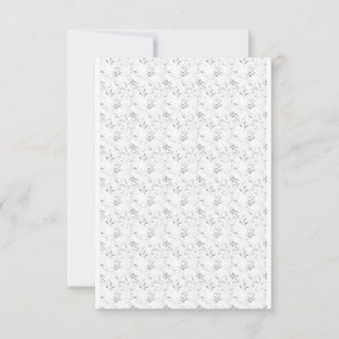 Flat Hartelijk dank Bedankkaart