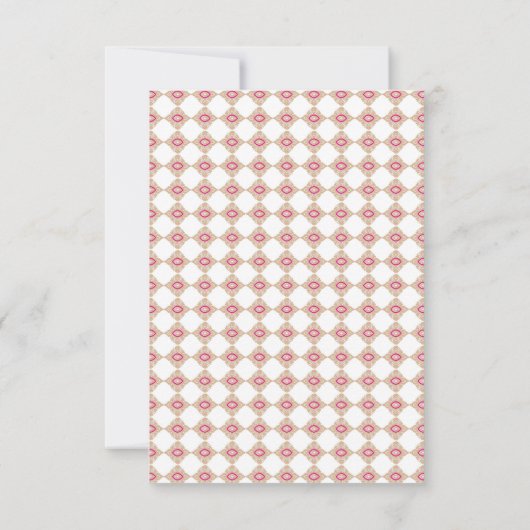 Flat Hartelijk dank Bedankkaart (Achterkant)