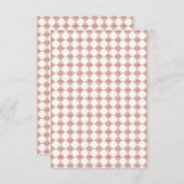 Flat Hartelijk dank Bedankkaart (Voorkant / Achterkant)