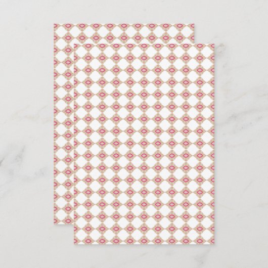 Flat Hartelijk dank Bedankkaart (Voorkant / Achterkant)