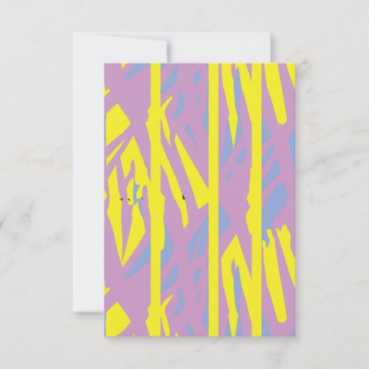 Flat Hartelijk dank Bedankkaart (Voorkant)