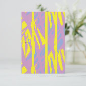 Flat Hartelijk dank Bedankkaart (Staand voorkant)