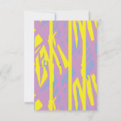 Flat Hartelijk dank Bedankkaart (Achterkant)