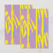 Flat Hartelijk dank Bedankkaart (Voorkant / Achterkant)