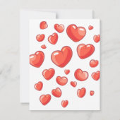 Flat Hartelijk dank Bedankkaart (Achterkant)