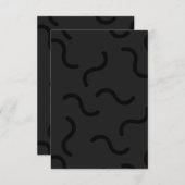 Flat Hartelijk dank Bedankkaart (Voorkant / Achterkant)