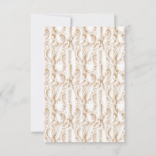 Flat Hartelijk dank Bedankkaart (Achterkant)