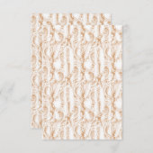 Flat Hartelijk dank Bedankkaart (Voorkant / Achterkant)