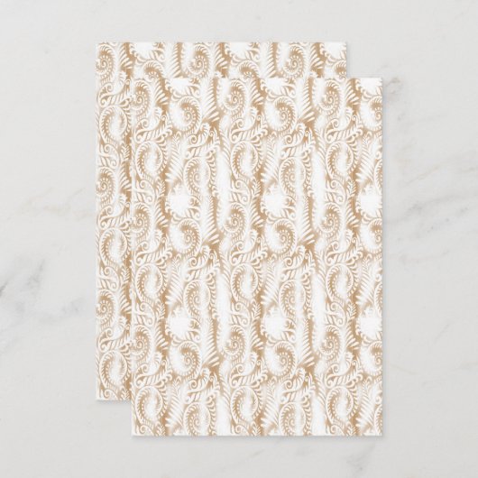 Flat Hartelijk dank Bedankkaart (Voorkant / Achterkant)