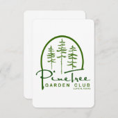 Flat Hartelijk dank Bedankkaart (Voorkant / Achterkant)