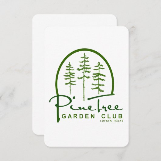 Flat Hartelijk dank Bedankkaart (Voorkant / Achterkant)