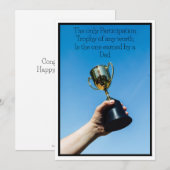 Flat Hartelijk dank Bedankkaart (Voorkant / Achterkant)