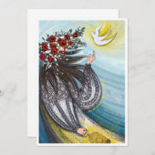 Flat Hartelijk dank Bedankkaart (Voorkant / Achterkant)