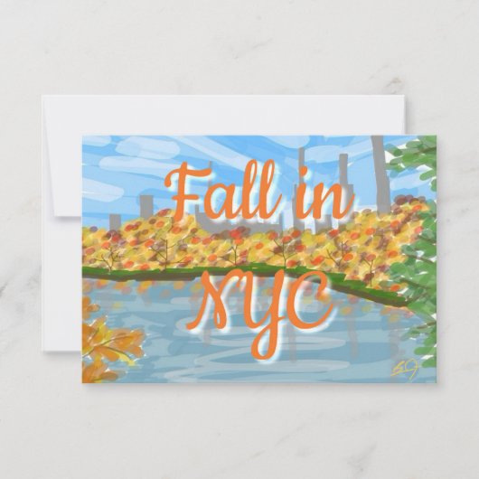 Flat Hartelijk dank Bedankkaart (Voorkant)