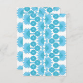 Flat Hartelijk dank Bedankkaart (Voorkant / Achterkant)