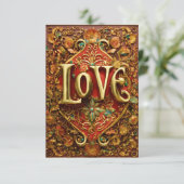 Flat Hartelijk dank Bedankkaart (Staand voorkant)