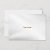 Flat Hartelijk dank Bedankkaart (Achterkant)