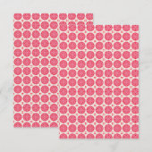 Flat Hartelijk dank Bedankkaart (Voorkant / Achterkant)