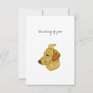 Flat Hartelijk dank Bedankkaart