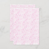 Flat Hartelijk dank Bedankkaart (Voorkant / Achterkant)