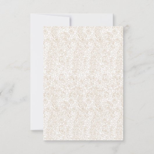 Flat Hartelijk dank Bedankkaart (Achterkant)