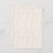 Flat Hartelijk dank Bedankkaart (Voorkant / Achterkant)