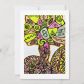 Flat Hartelijk dank Bedankkaart (Voorkant)