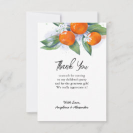 Flat Hartelijk dank Bedankkaart