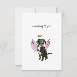 Flat Hartelijk dank Bedankkaart