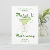 Flat Hartelijk dank Bedankkaart (Staand voorkant)