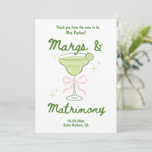 Flat Hartelijk dank Bedankkaart (Staand voorkant)