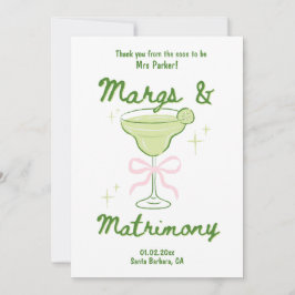 Flat Hartelijk dank Bedankkaart