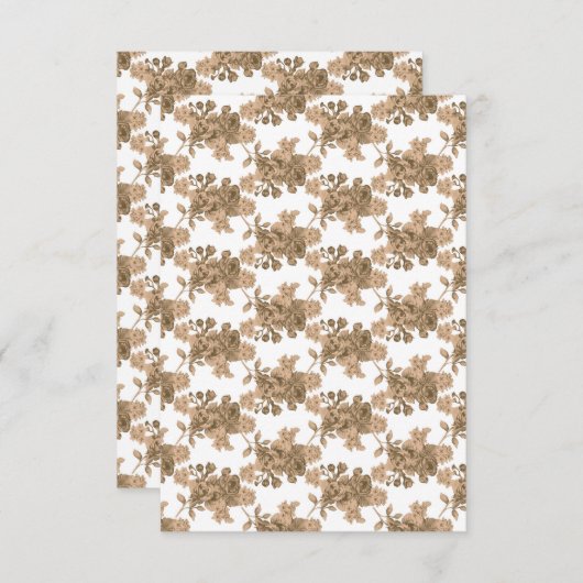 Flat Hartelijk dank Bedankkaart (Voorkant / Achterkant)