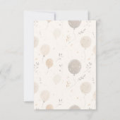 Flat Hartelijk dank Bedankkaart (Achterkant)