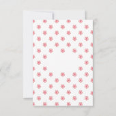 Flat Hartelijk dank Bedankkaart (Achterkant)