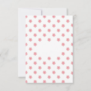 Flat Hartelijk dank Bedankkaart