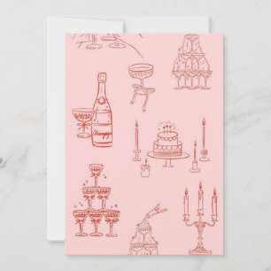 Flat Hartelijk dank Bedankkaart