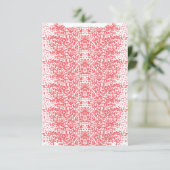 Flat Hartelijk dank Bedankkaart (Staand voorkant)