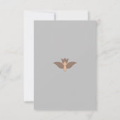 Flat Hartelijk dank Bedankkaart (Achterkant)