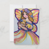 Flat Hartelijk dank Bedankkaart (Voorkant)