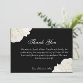 Flat Hartelijk dank Bedankkaart (Staand voorkant)