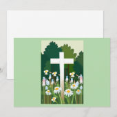 Flat Hartelijk dank Bedankkaart (Voorkant / Achterkant)