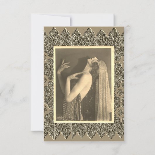 Flat Hartelijk dank Bedankkaart (Voorkant)