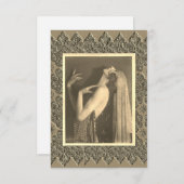 Flat Hartelijk dank Bedankkaart (Voorkant / Achterkant)